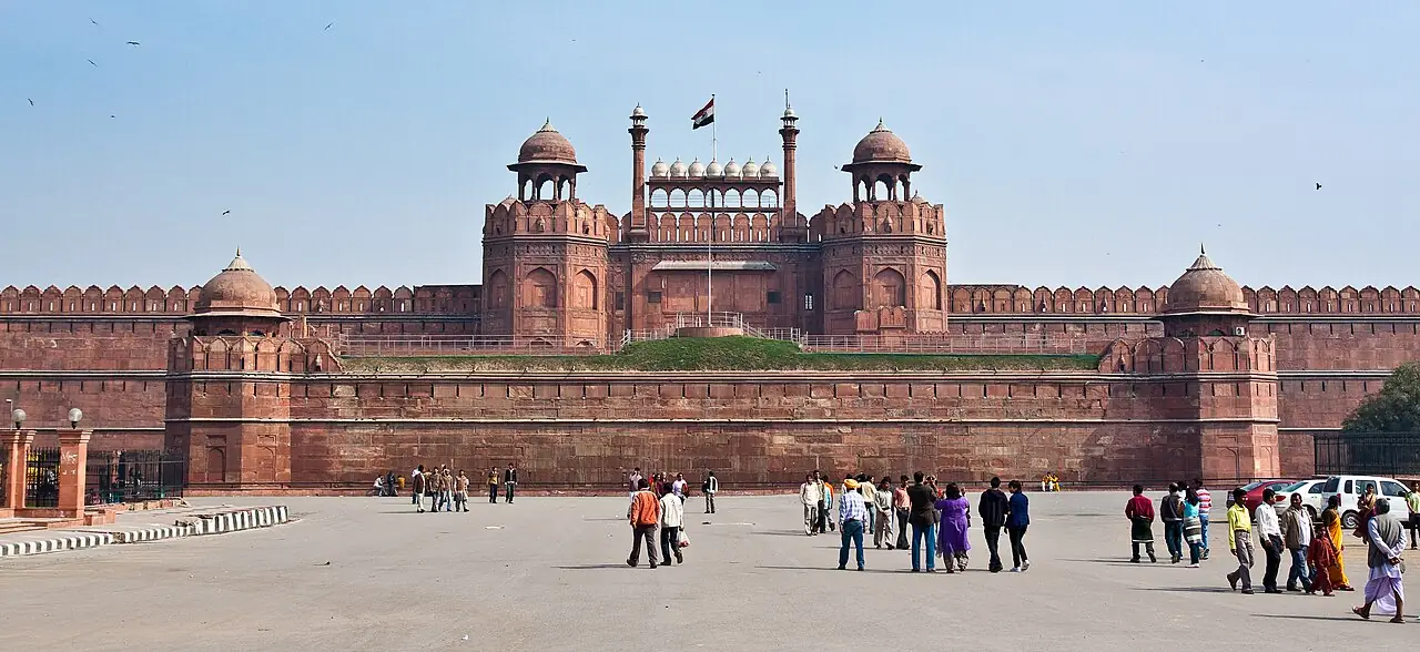 Red Fort ramparts, Delhi