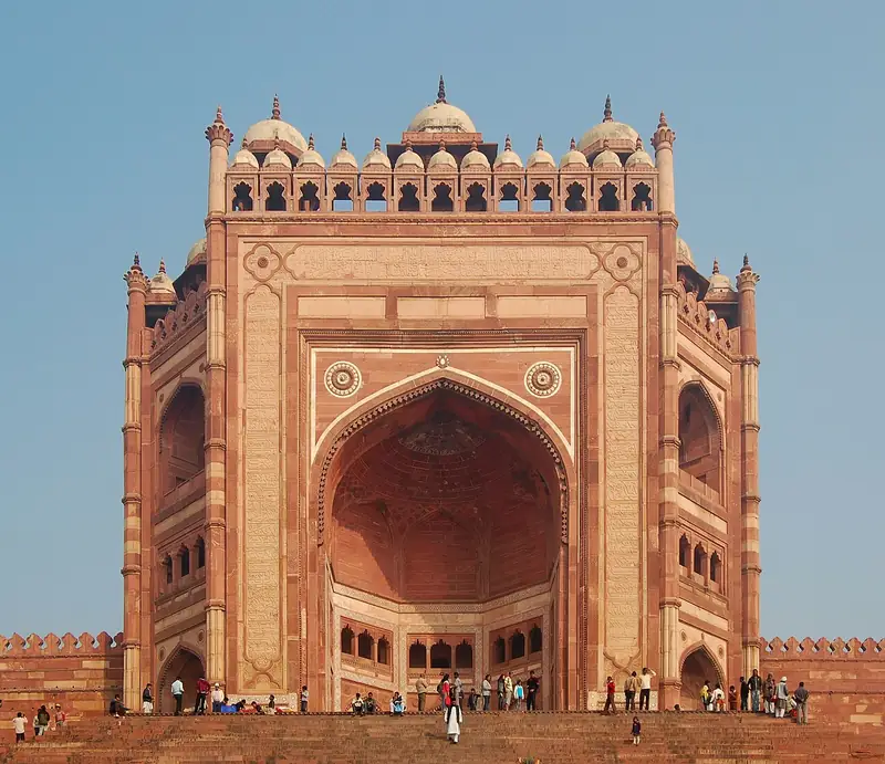 The towering Buland Darwaza gateway at Fatehpur Sikri near Agra